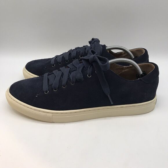 Polo Ralph Lauren Jermain Suede Sneakers Men\'s 12 D Navy Blue Lace Up Low Shoes main image 9